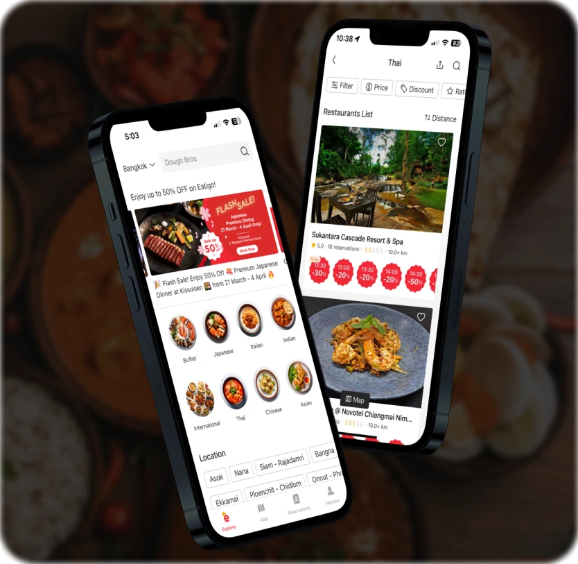Background for Eatigo – Dine & Save