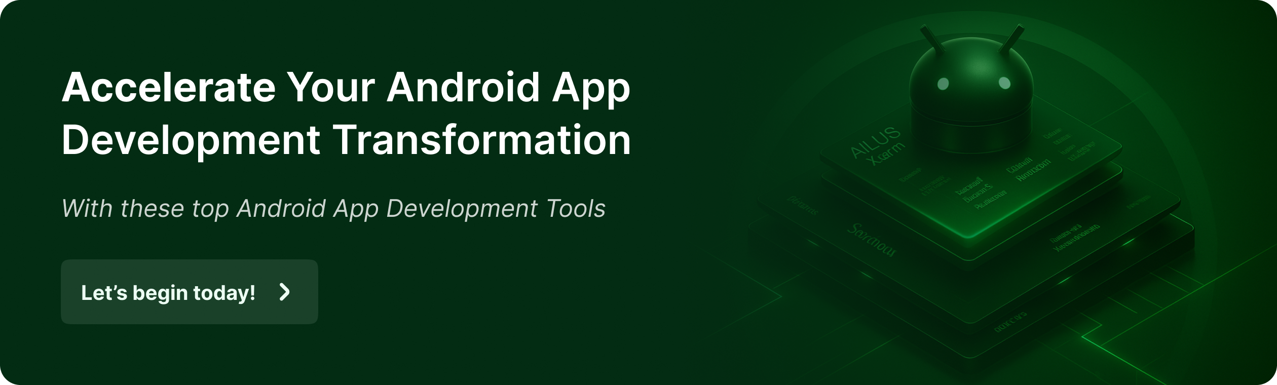 Android App Development Tools