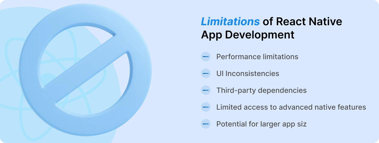 React Native Limitations