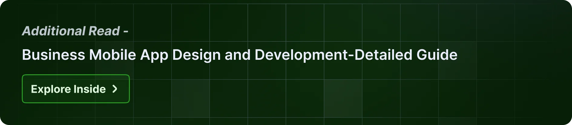 Mobile App Design Guide