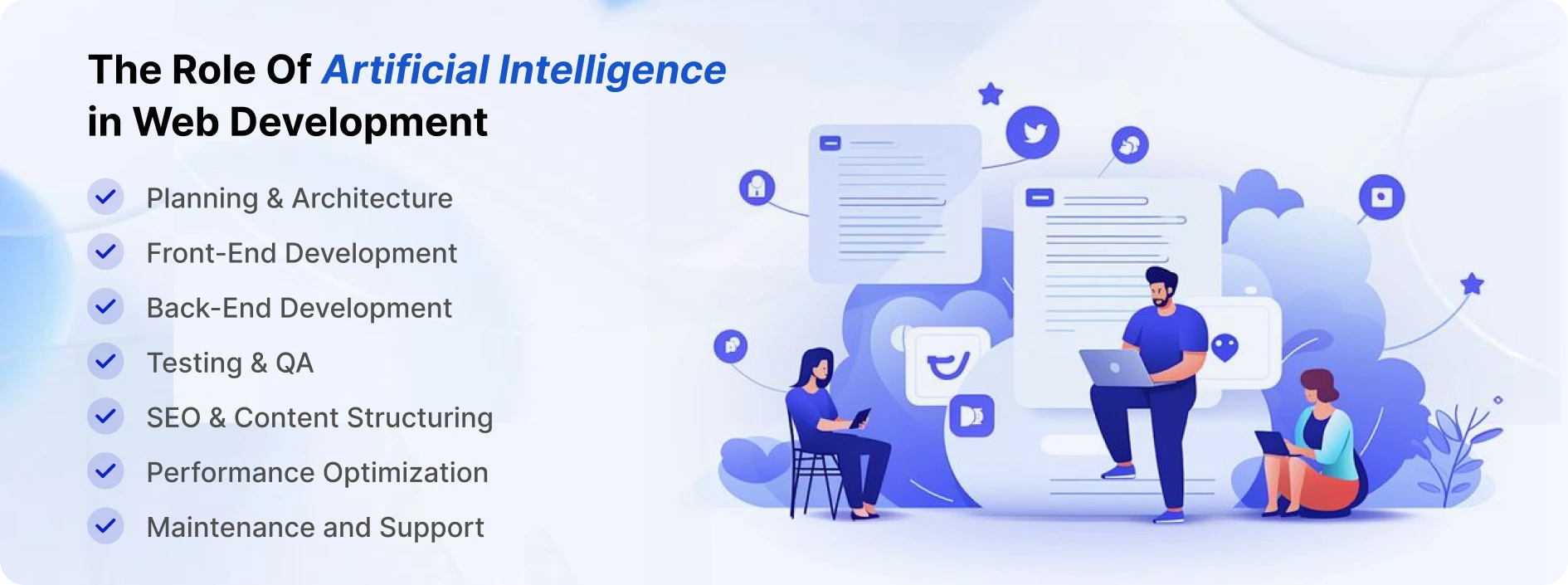 Role of AI In Web Development