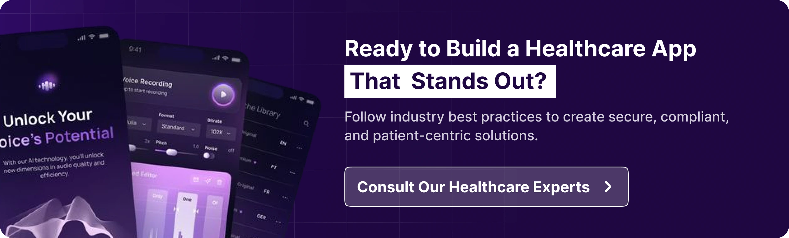 Develop A Healthcare App