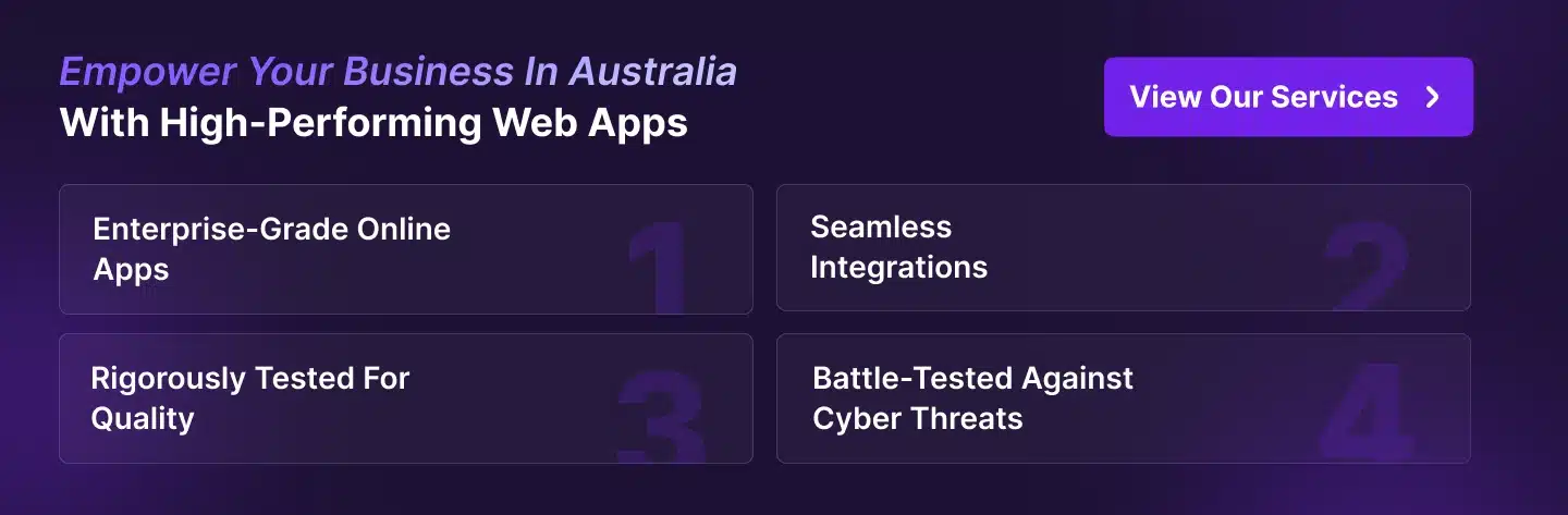 Web development cost in Australia