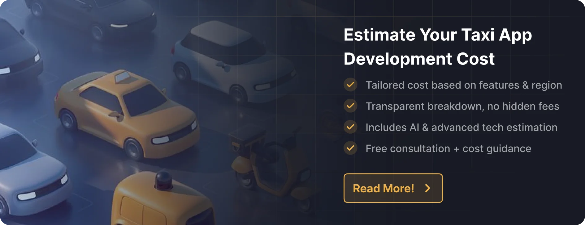 Estimate Cost of Taxi App