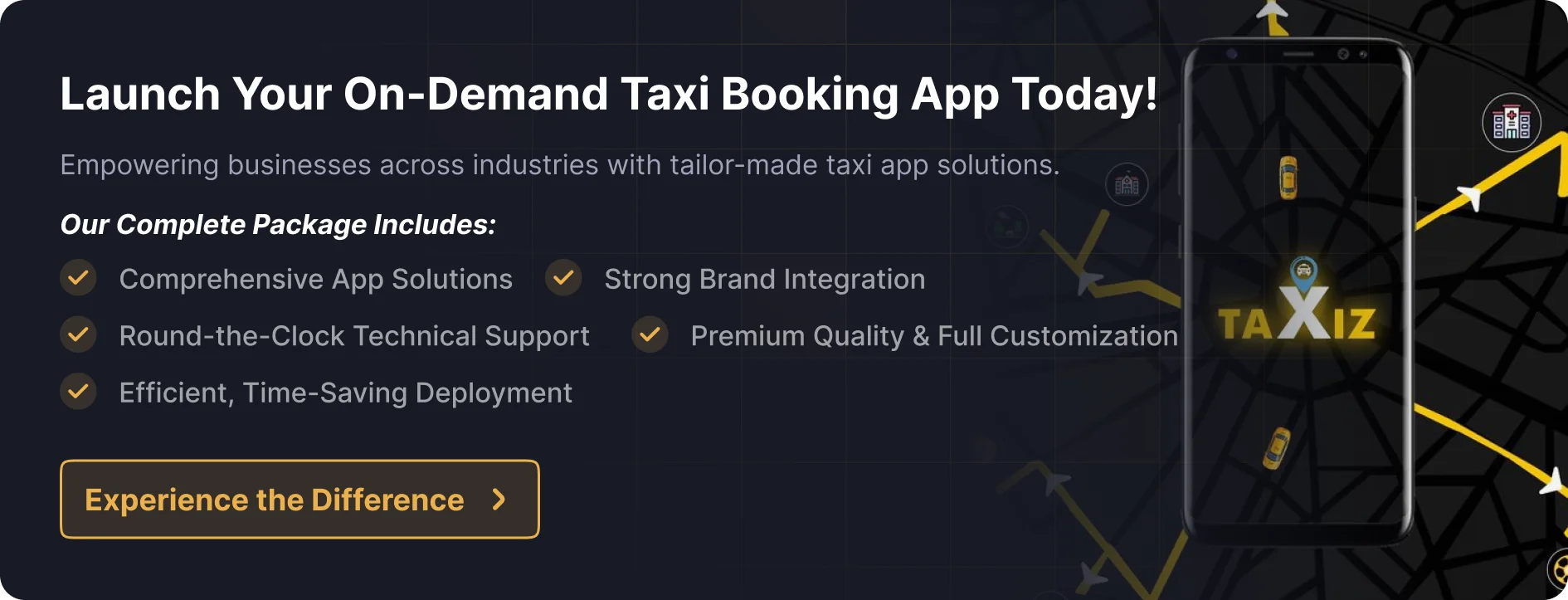 launch your taxi app